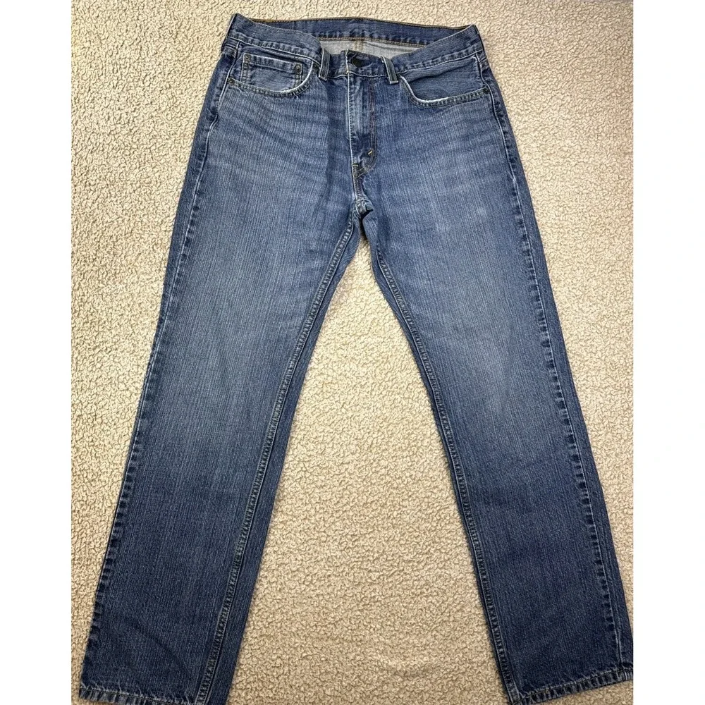 LEVI'S 559 Relaxed Straight Fit 32x32 Blue Medium Wash Very Good!!